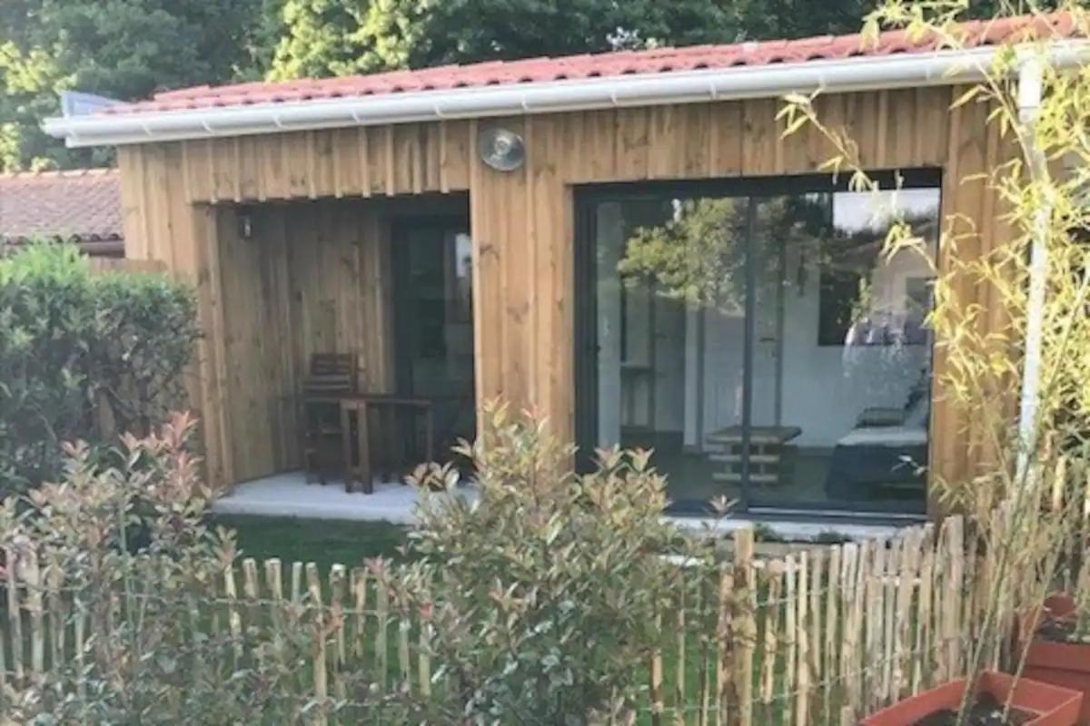 Charmante Cabane Bois Gujan-Mestras Exterior photo